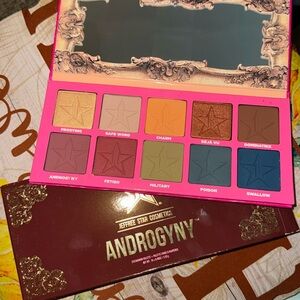 New Jeffree Star Cosmetics ANDROGYNY Eyeshadow Palette 100% Authentic New In Box